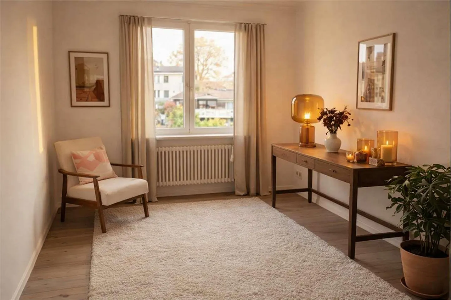 Helle 4,5-Zimmer-Wohnung mit Garten - Foto 4 von 8