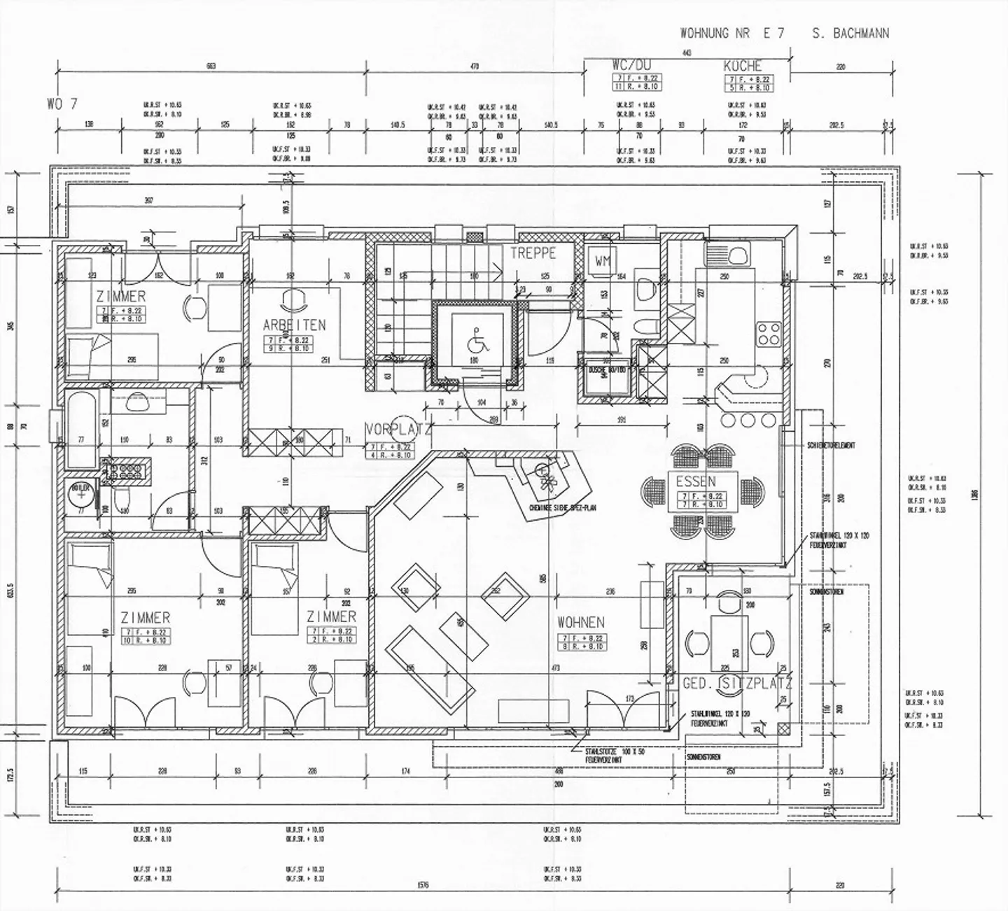Appartement en attique avec belle vue panoramique dans un emplacement central - Photo 13 sur 13