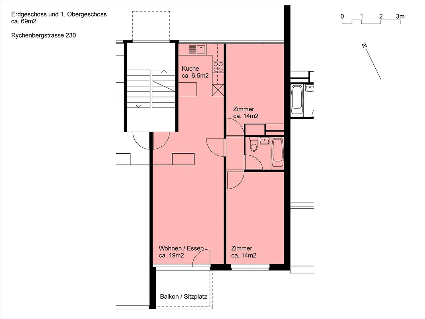 Appartement 3.5 pièces à Winterthur - Photo 12 sur 12