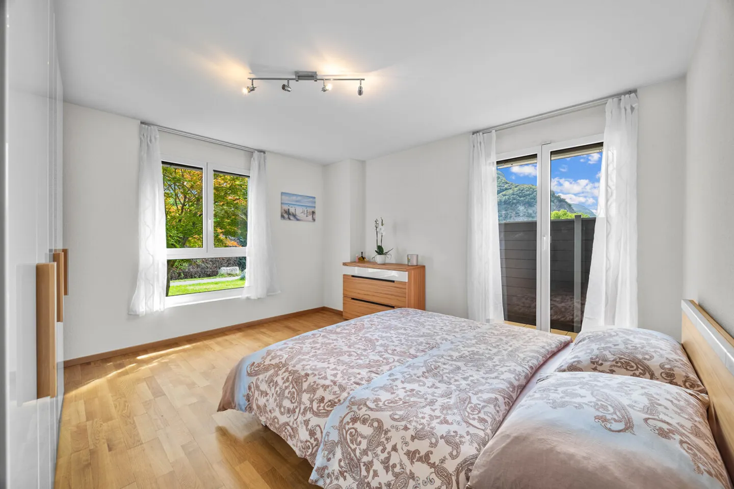 Wunderschöne Gartenwohnung mit Blick auf die Dents-du-Midi - Foto 13 von 15