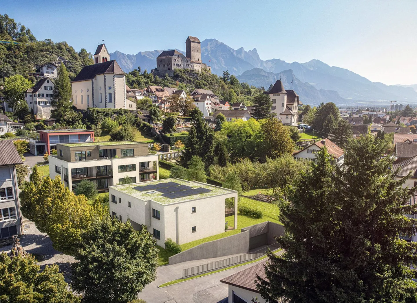 Appartement moderne de 4,5 pièces neuf B0.1 à Sargans - Photo 1 sur 6