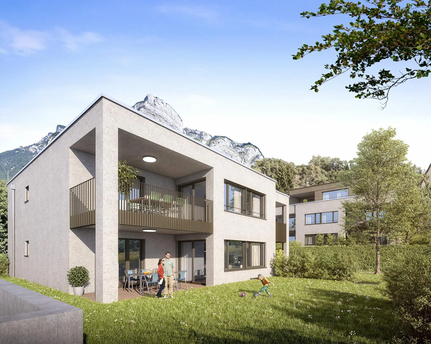 Appartement moderne de 4,5 pièces neuf B0.1 à Sargans - Photo 3 sur 6