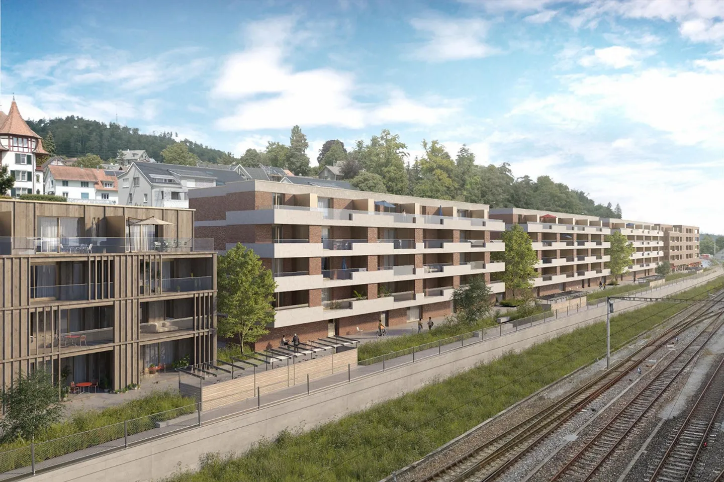 Modernes Apartment bei Bahnhof Elgg - Foto 4 von 7