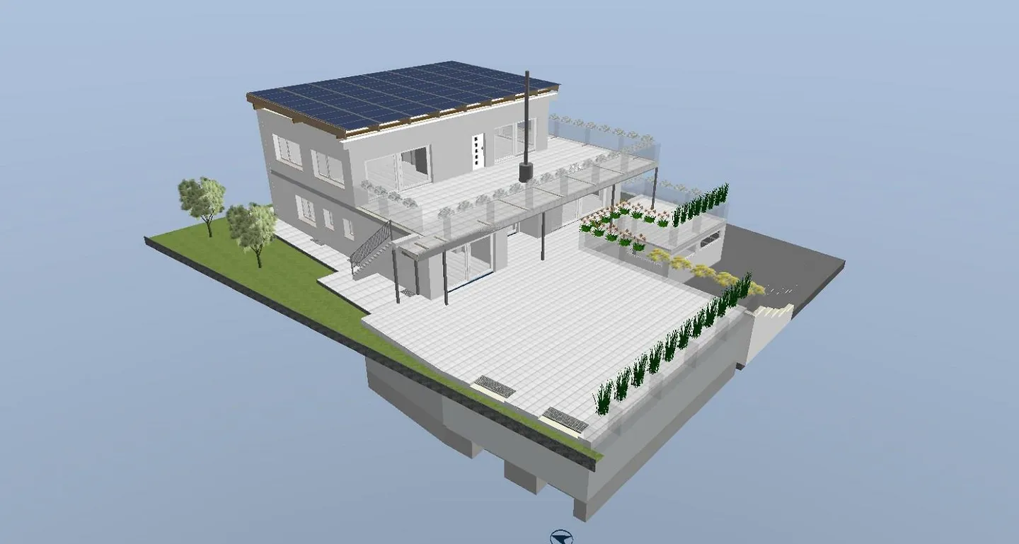 Genehmigtes Mehrfamilienhaus-Projekt - Foto 2 von 4