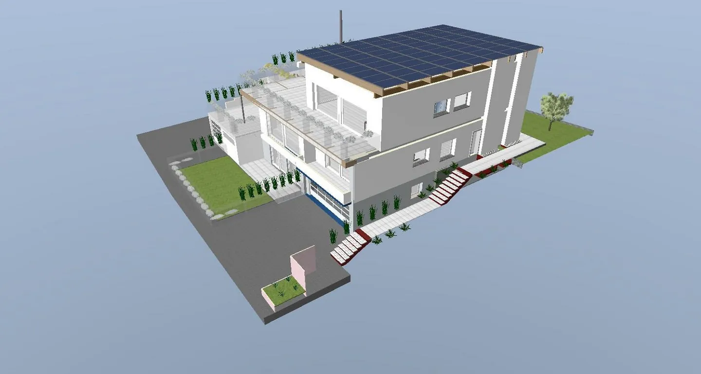 Genehmigtes Mehrfamilienhaus-Projekt - Foto 4 von 4