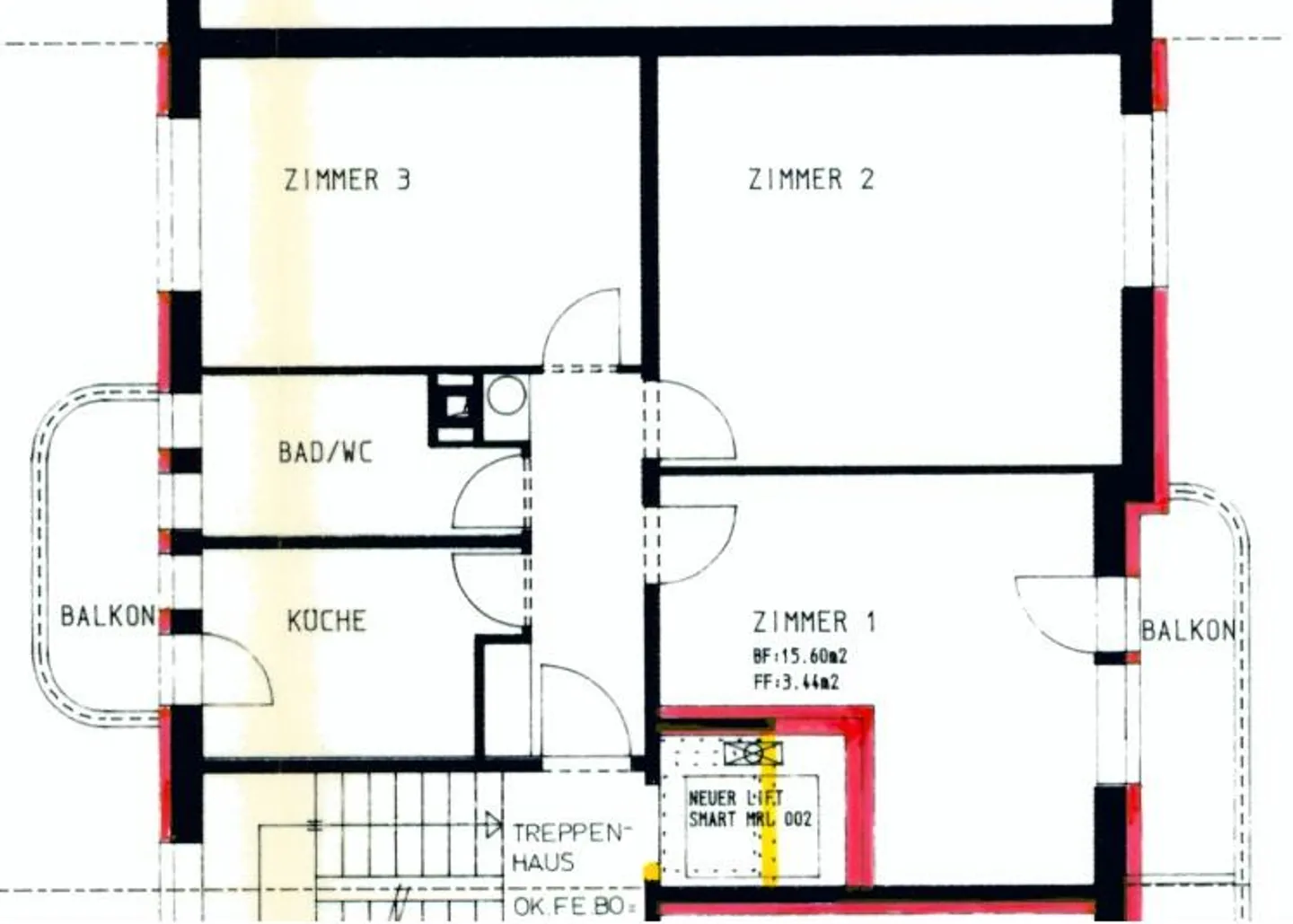 Appartamento 3 stanze Ulmenstrasse 11 - Foto 5 di 5