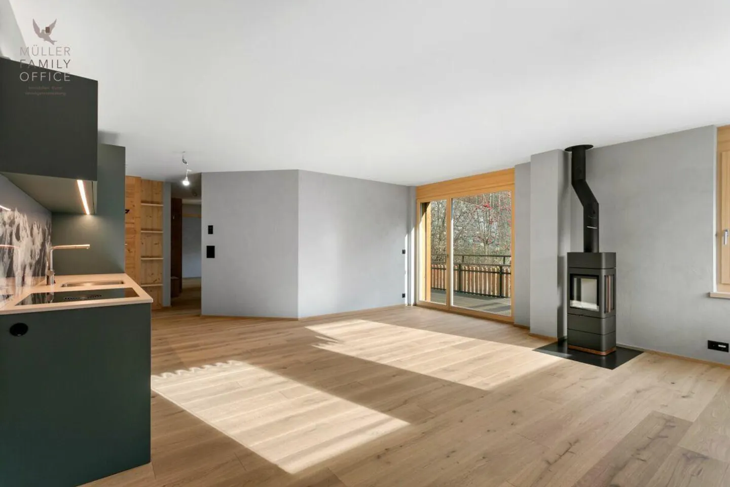 Neubau Wohntraum im modernen Bergchic - 3 1/2 Zimmer-Wohnung mit schönem Balkon (Zweitwohnung) - Foto 1 di 13