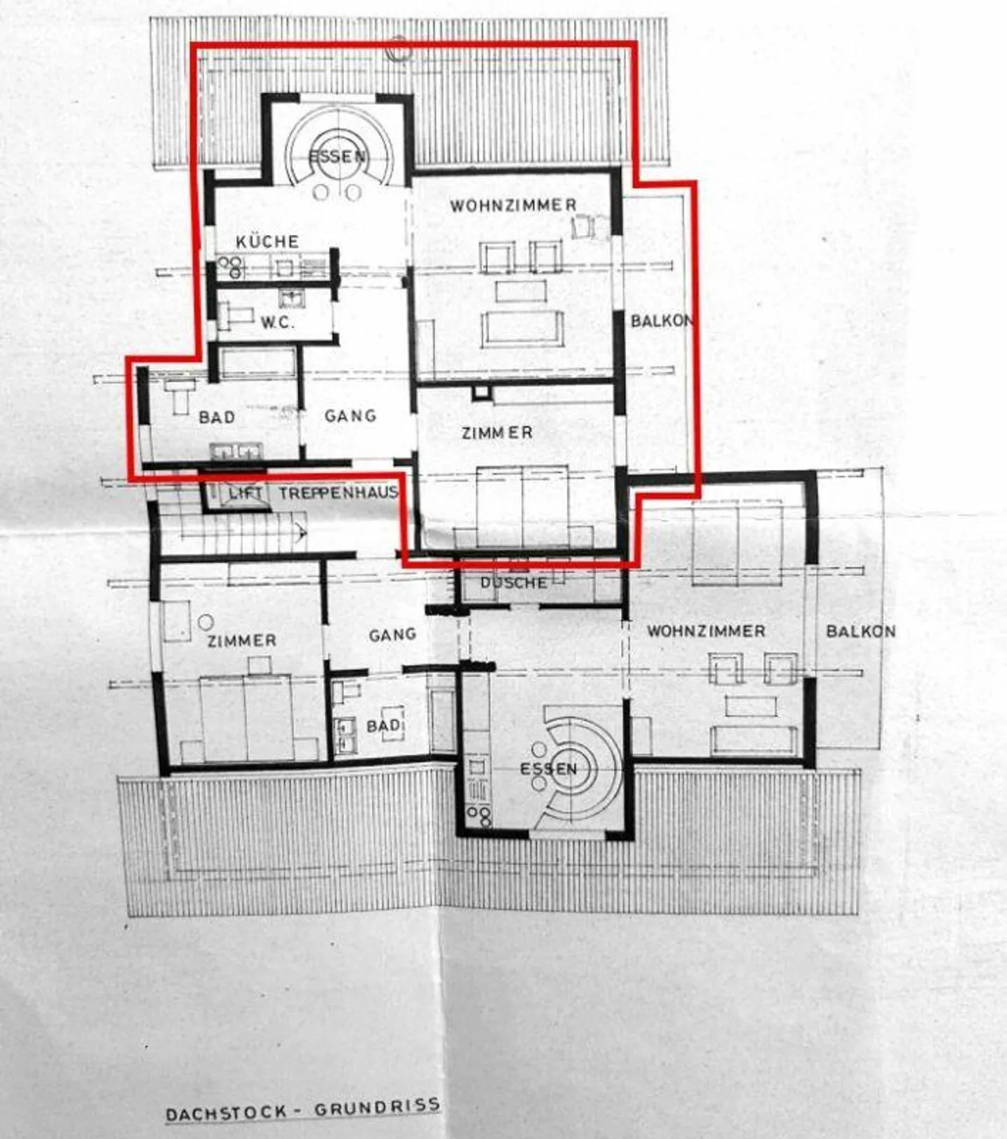 Appartement sous les combles de 2,5 pièces RESIDENCE SECONDAIRE - Photo 13 sur 13