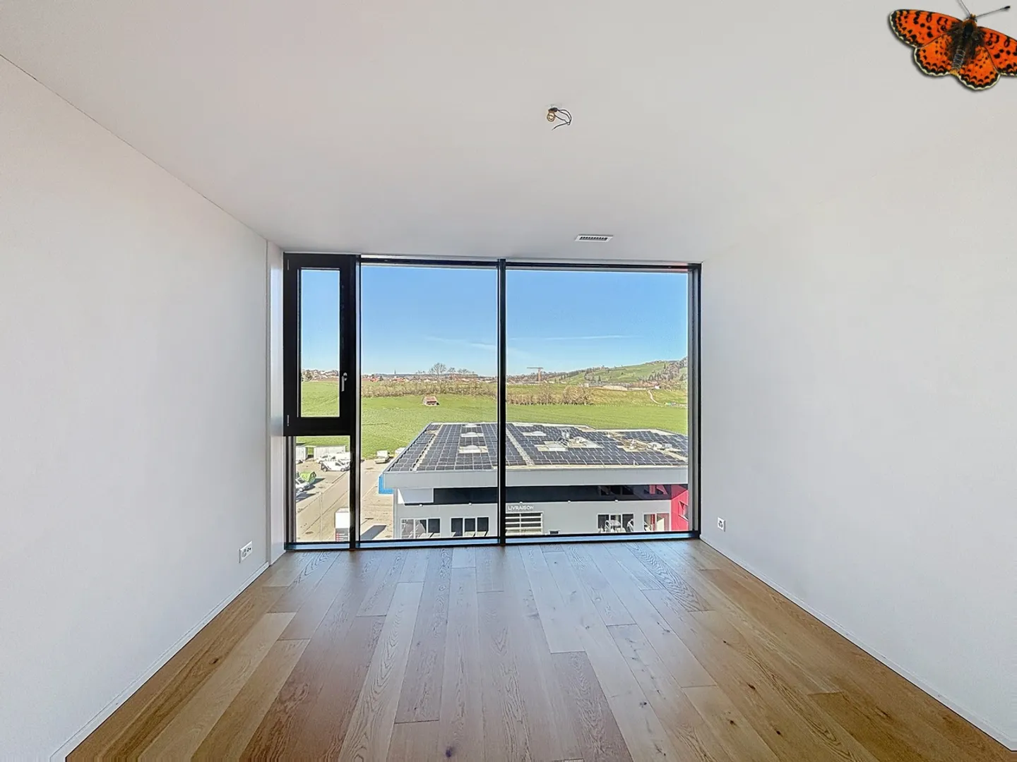 Prächtige 4.5-Zimmer-Wohnung mit viel Licht und Blick auf die Préalpes - Foto 7 di 11