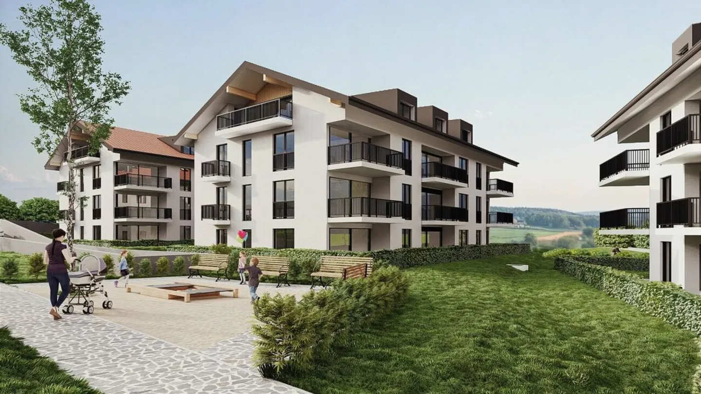 ROMONT/Billens - Nouvelle Résidence Moderne - Photo 4 sur 7
