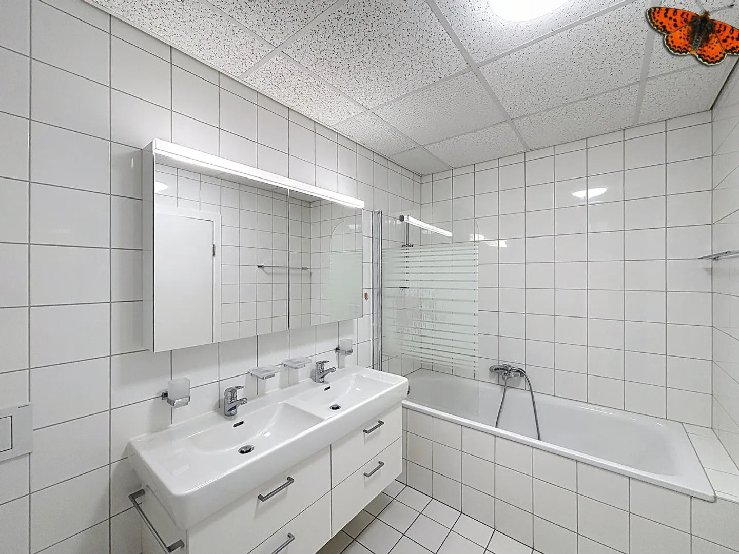 Prächtige 4.5-Zimmer-Wohnung mit viel Licht und Blick auf die Préalpes - Foto 10 di 11