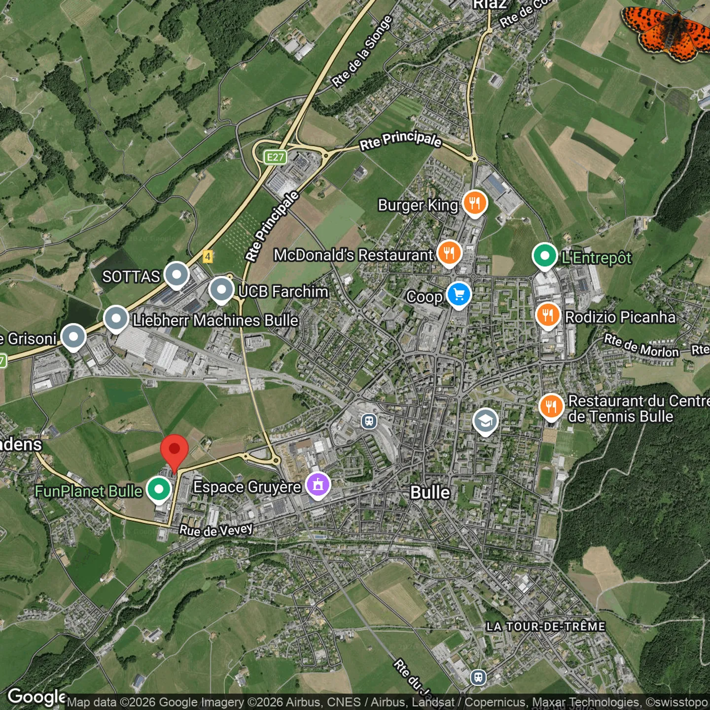 Prächtige 4.5-Zimmer-Wohnung mit viel Licht und Blick auf die Préalpes - Foto 11 di 11