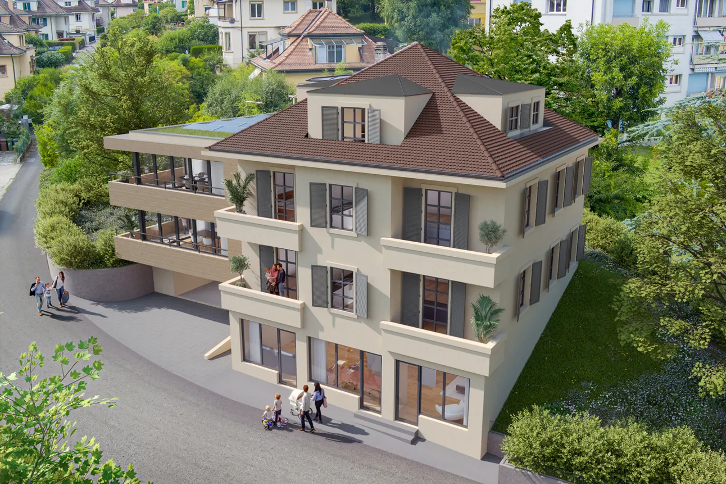 Apartment with 4.5 rooms for sale on plan - Photo 6 of 6