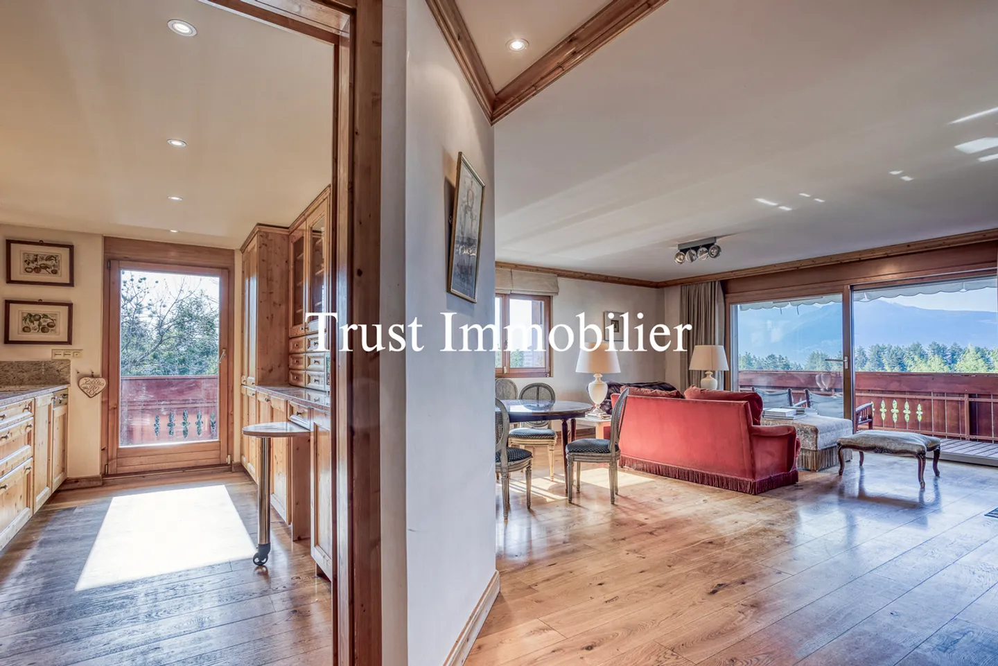 5006. Appartamento 5.5pcs in una posizione privilegiata a Crans - Foto 4 di 27