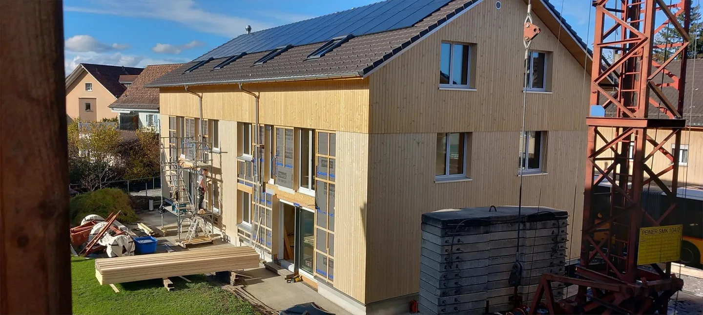 Habitat écologique en construction bois - Photo 1 sur 5