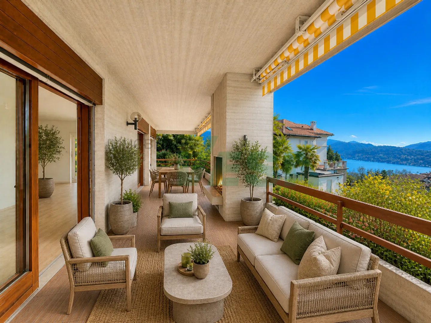 Elegant 5.5-room apartment with beautiful view and private garden - Photo 14 of 15
