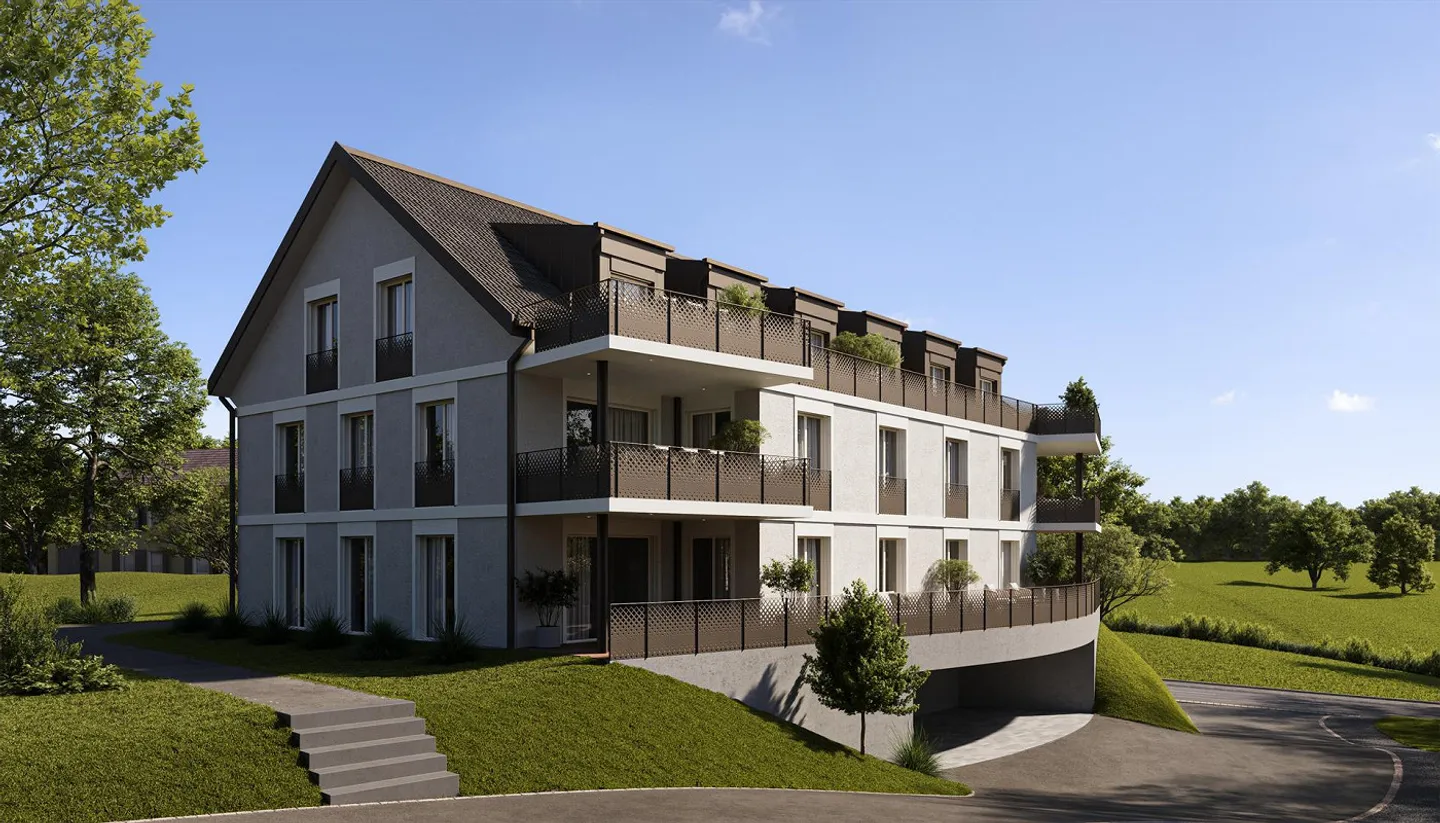 Charmante 2.5-Zi. Dachwohnung mit hochwertigem Ausbau - Foto 6 von 7