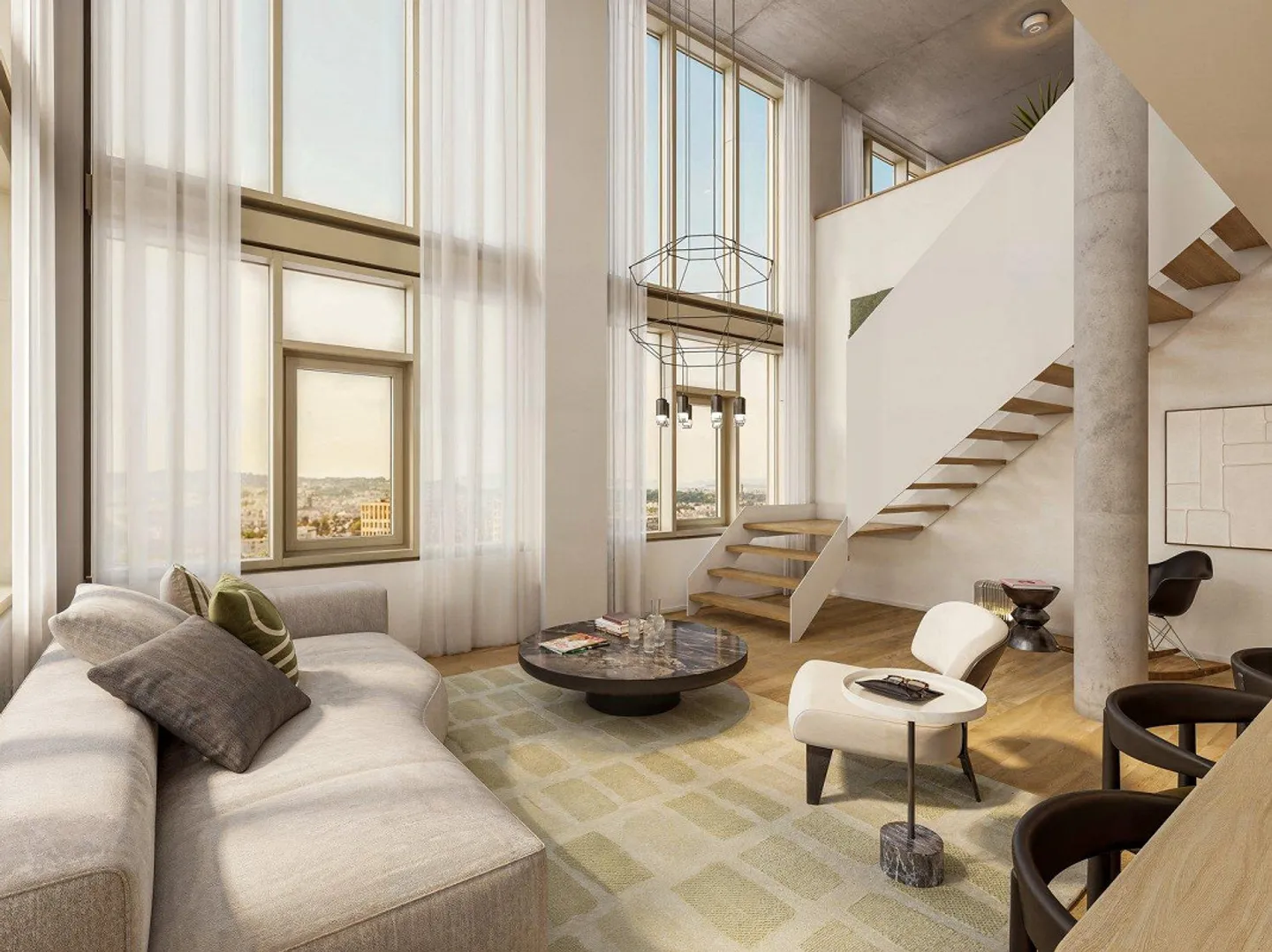 Maisonette im Riedtower, Zürich - Foto 1 von 7