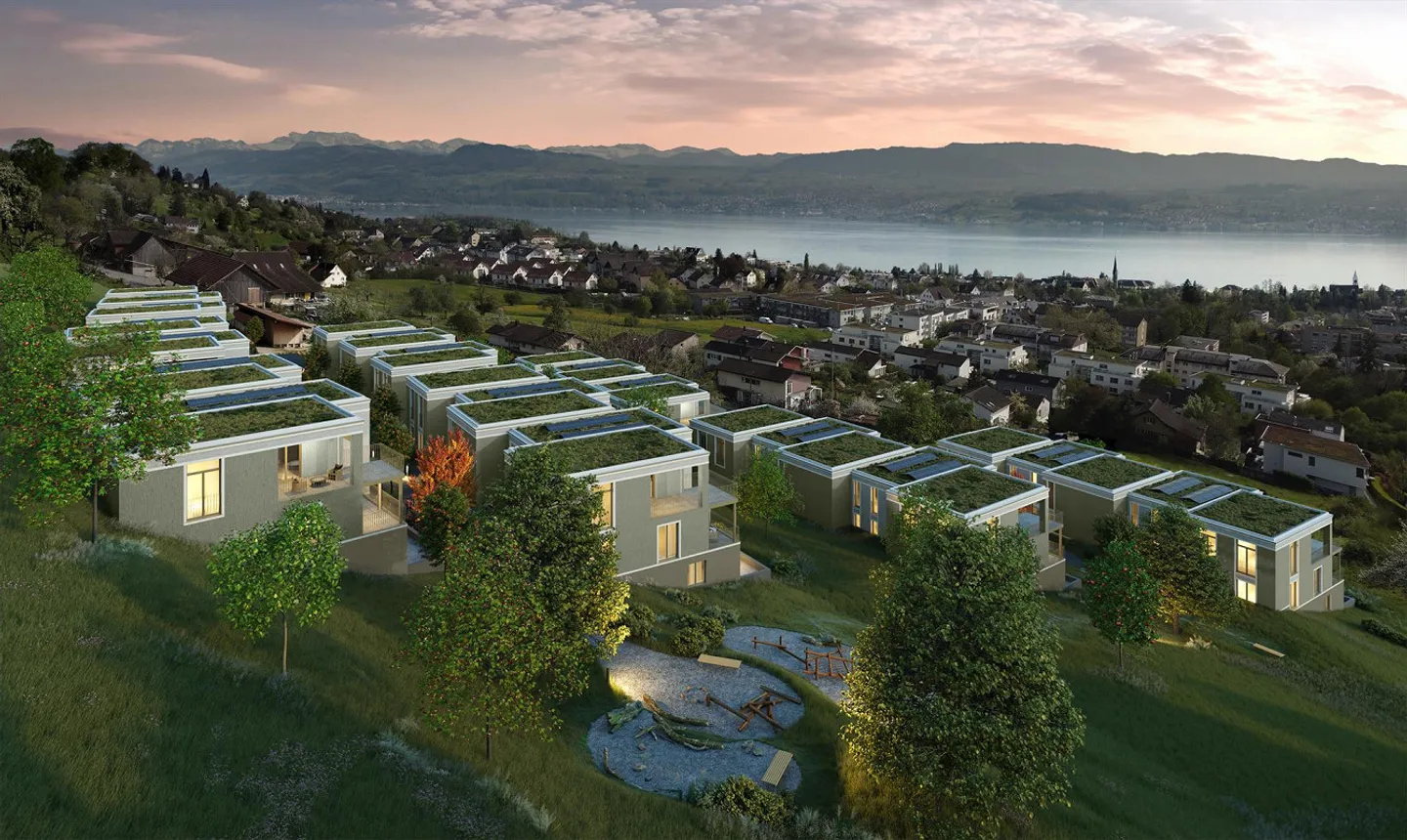 Vivre avec vue sur le lac – Première occupation dans le développement Tilia Boldern - Photo 5 sur 5