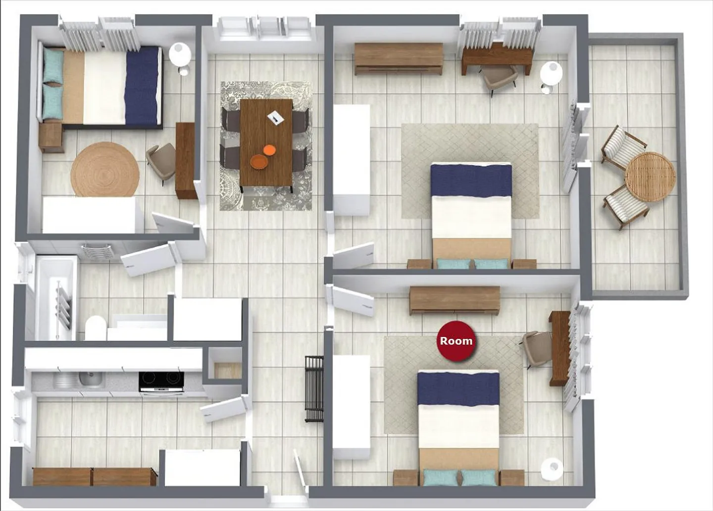 Chambre WG - Photo 13 sur 13