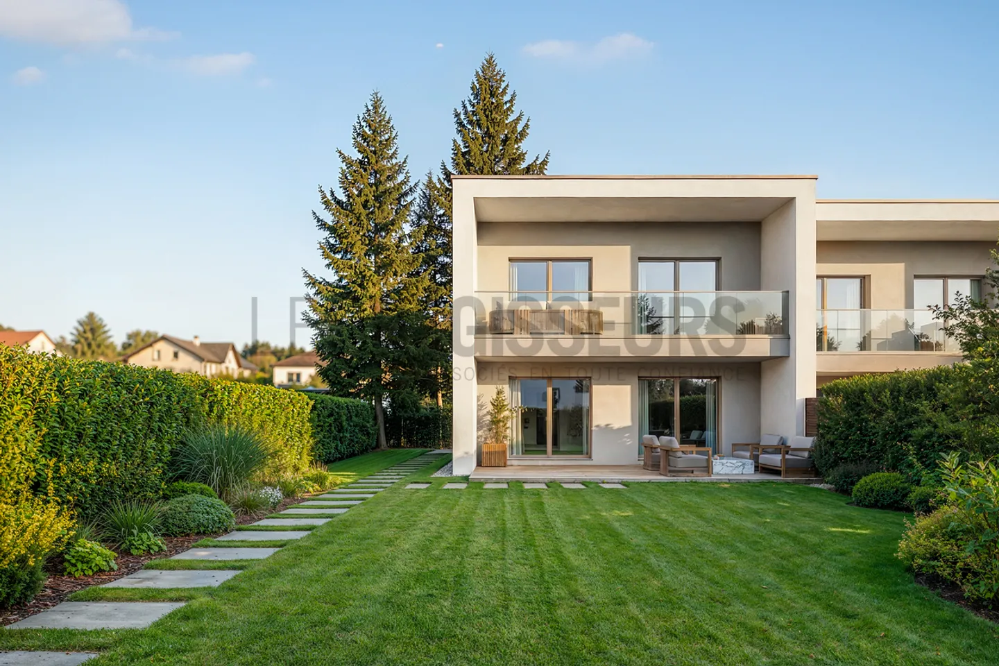 Villas contemporaines avec jardin - Photo 3 sur 7