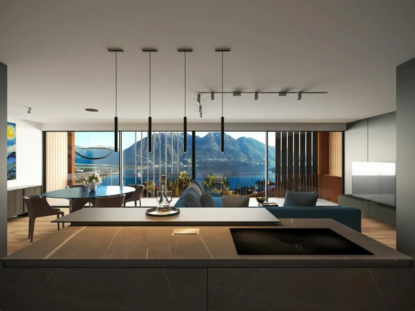Modern Row Villa with Private Garden in Brione s/Minusio - Photo 1 of 11