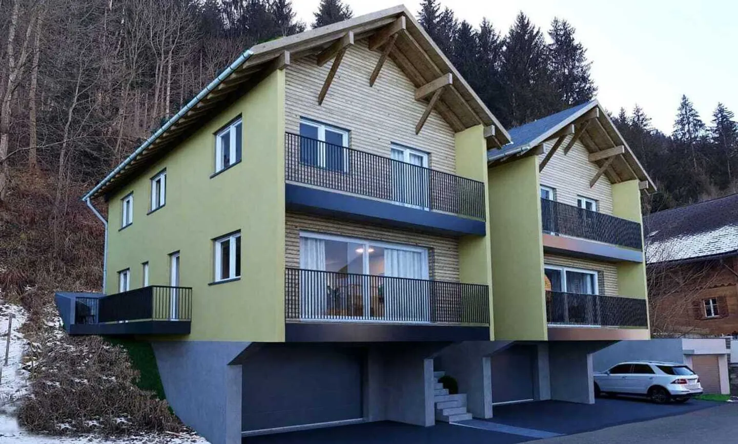 Buy two 5.5-room single-family houses with balcony in Tavanasa - Photo 1 of 7