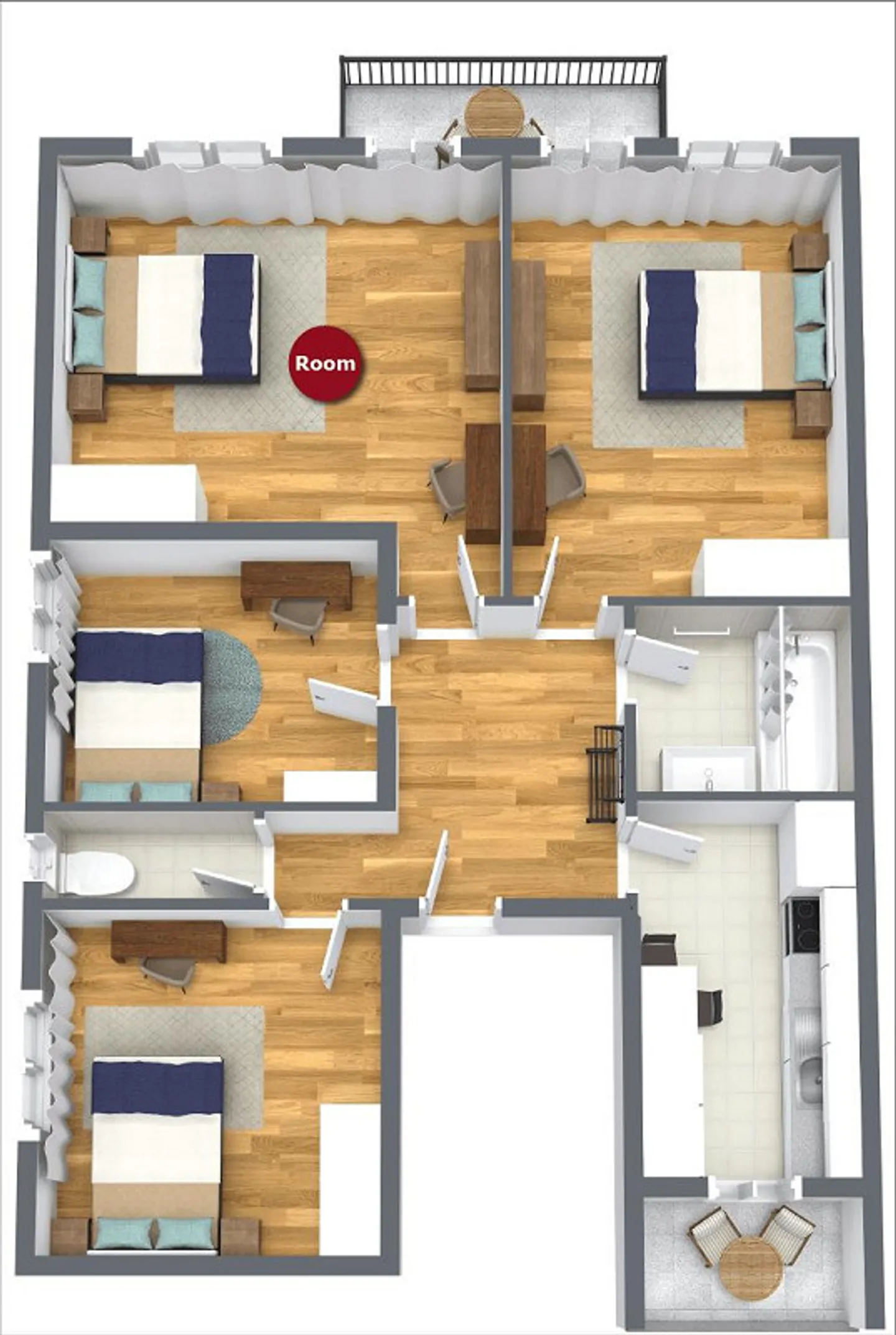 Il tuo coliving elegante nel vivace quartiere Höngg di Zurigo - Foto 17 di 17