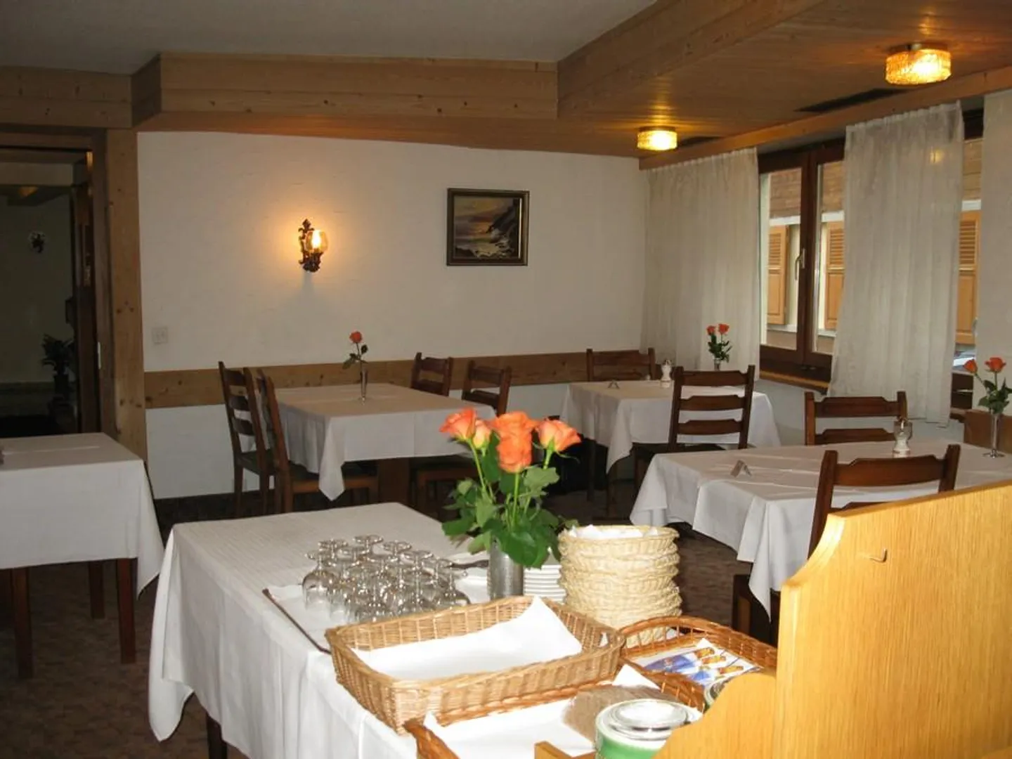 Hotel Restaurant in the Center with Terrace, rustic in typical Valais style. - Photo 5 of 8