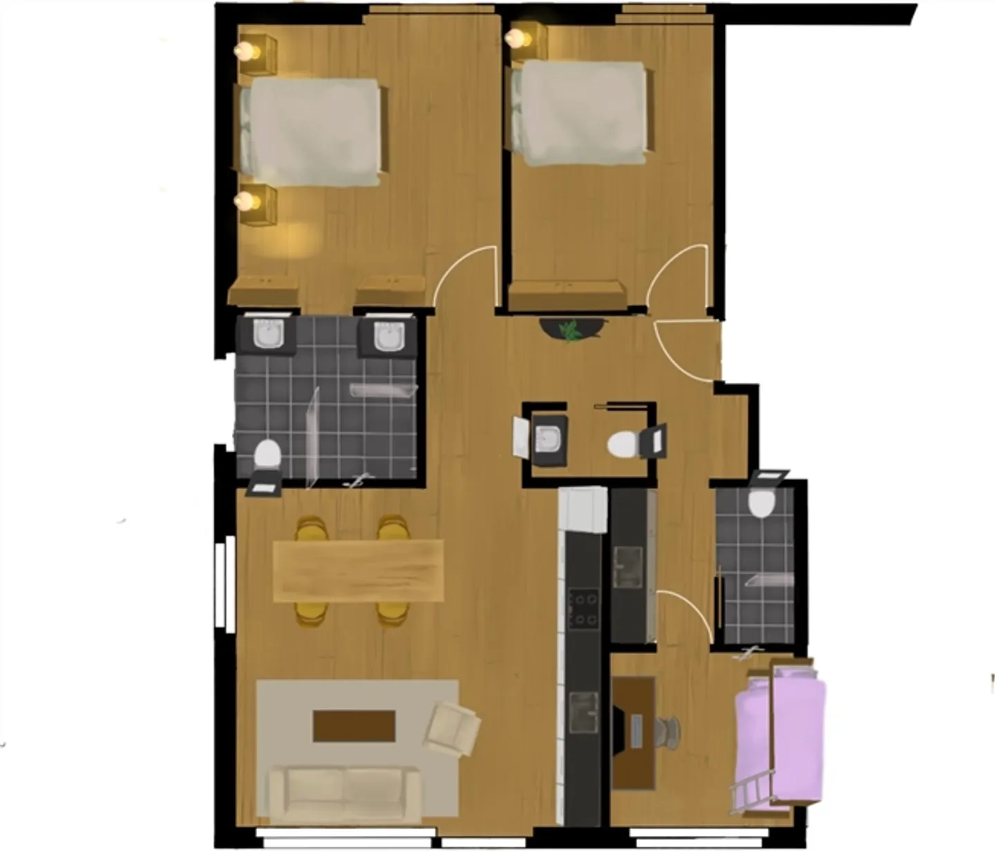 «Moderne Zweitwohnung im Zentrum von Gstaad» - Photo 19 of 19