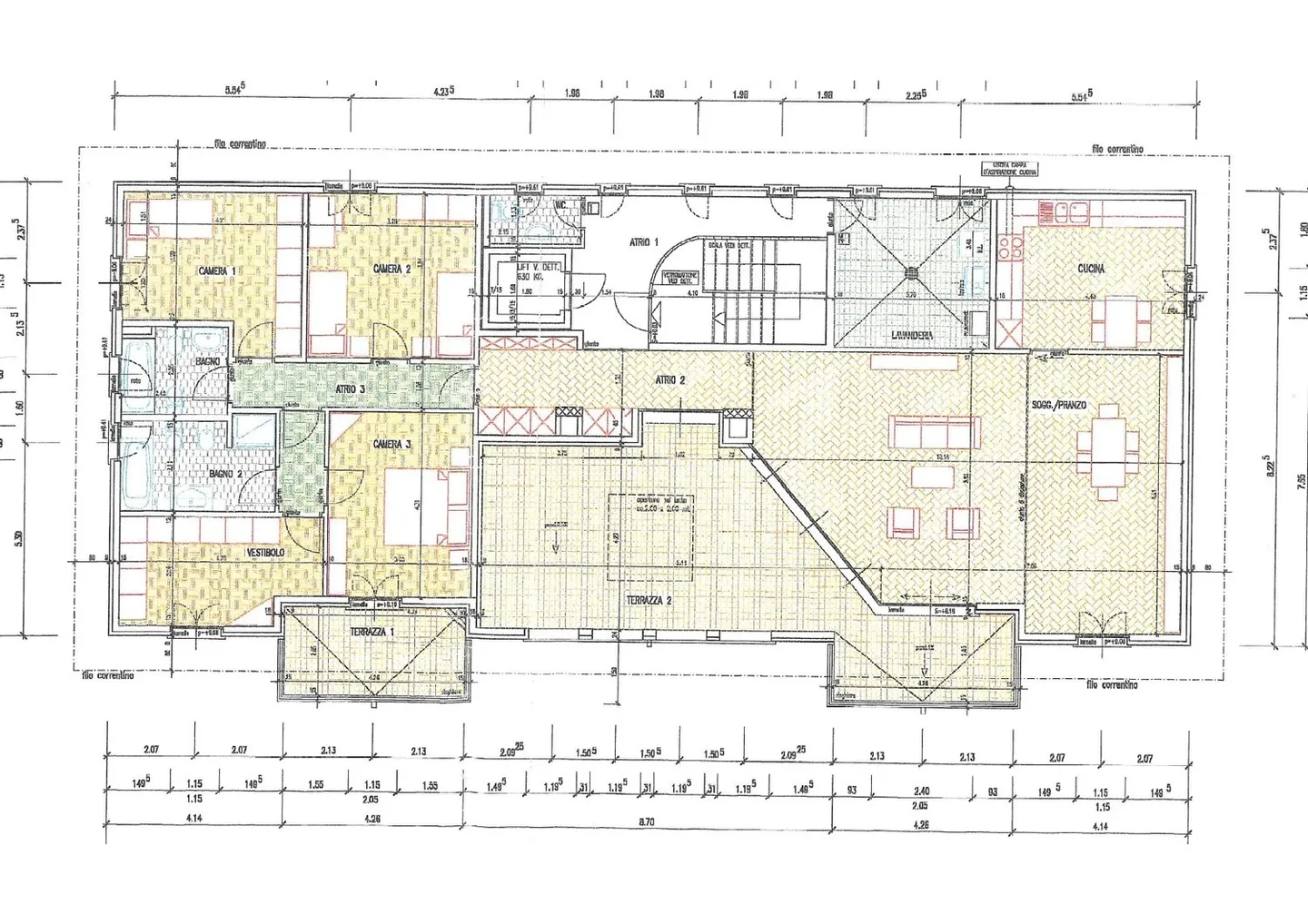 Splendido attico di 5.5 locali con piscina ad Arbedo-Castione - Foto 4 von 22