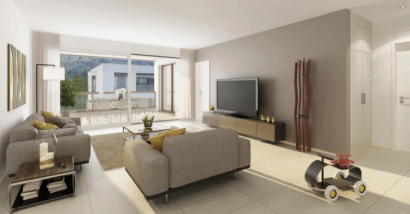 Generously designed 4.5-room apartment - Photo 3 of 8