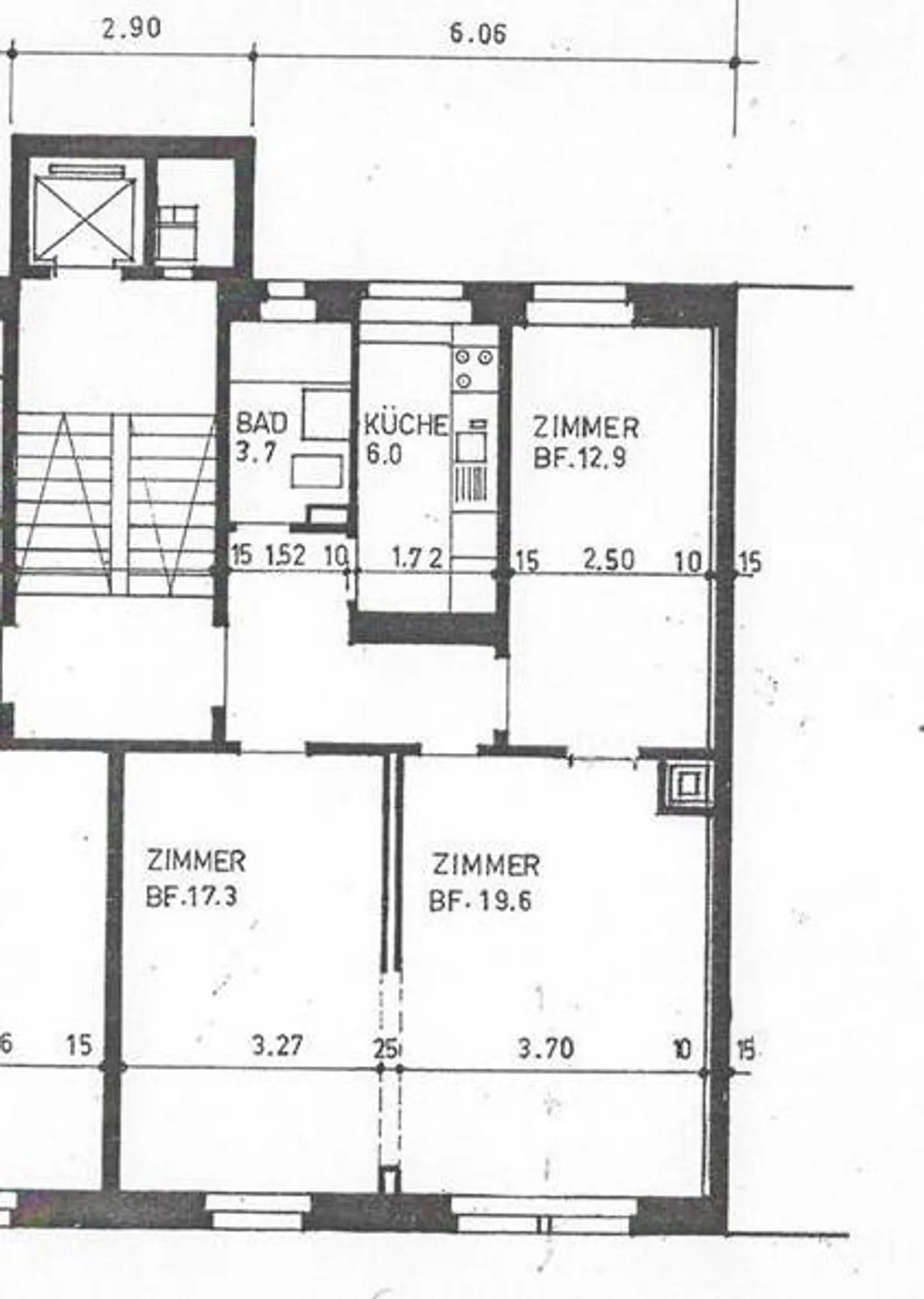 Bright 3-room apartment available immediately - Photo 7 of 7