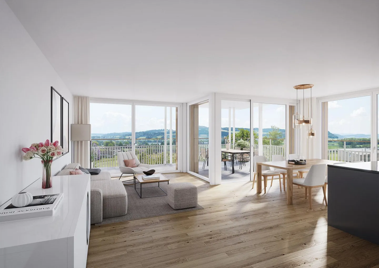 Modernes Apartment in idyllischer Lage - Foto 2 von 7