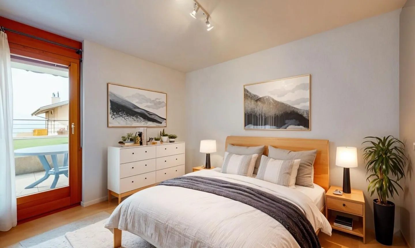 2,5 pièces en rez-de-jardin avec piscine intérieure - Photo 5 sur 11