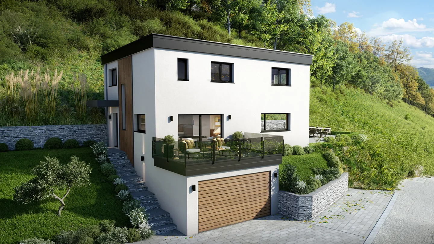 For Sale Contemporary Villa 5.5 Rooms in Réchy - Photo 1 of 4