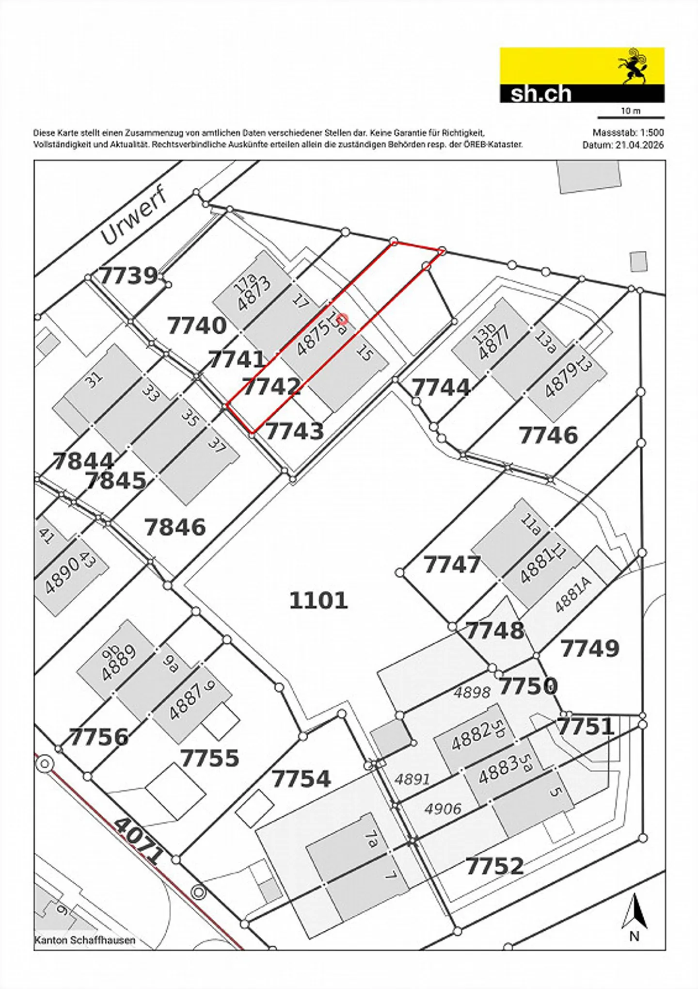 Tranquillo ma vicino alla città. Casa a schiera a Schaffhausen in vendita... - Foto 21 di 21