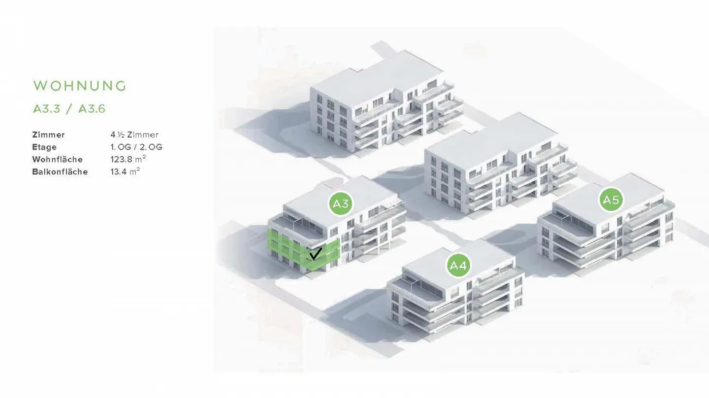 4 1/2 Rooms, 2nd Floor, 125m2, beautiful lake view - Photo 18 of 18