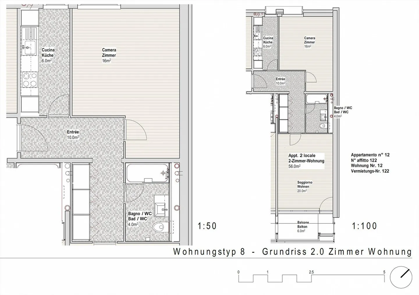 Appartement moderne et lumineux au cœur d'Ascona ! - Photo 9 sur 9