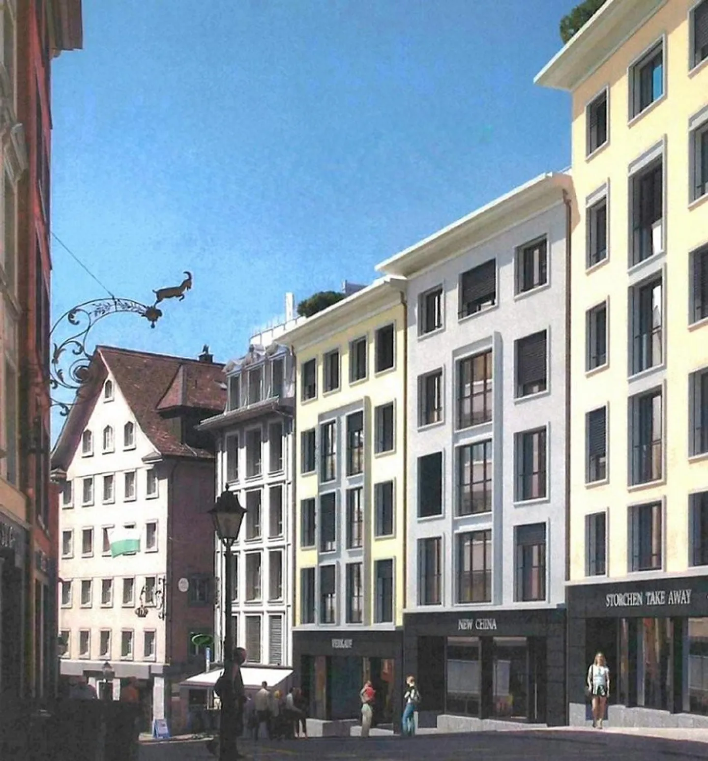 Beautiful penthouse apartment in the heart of the old town of Einsiedeln - Photo 1 of 8