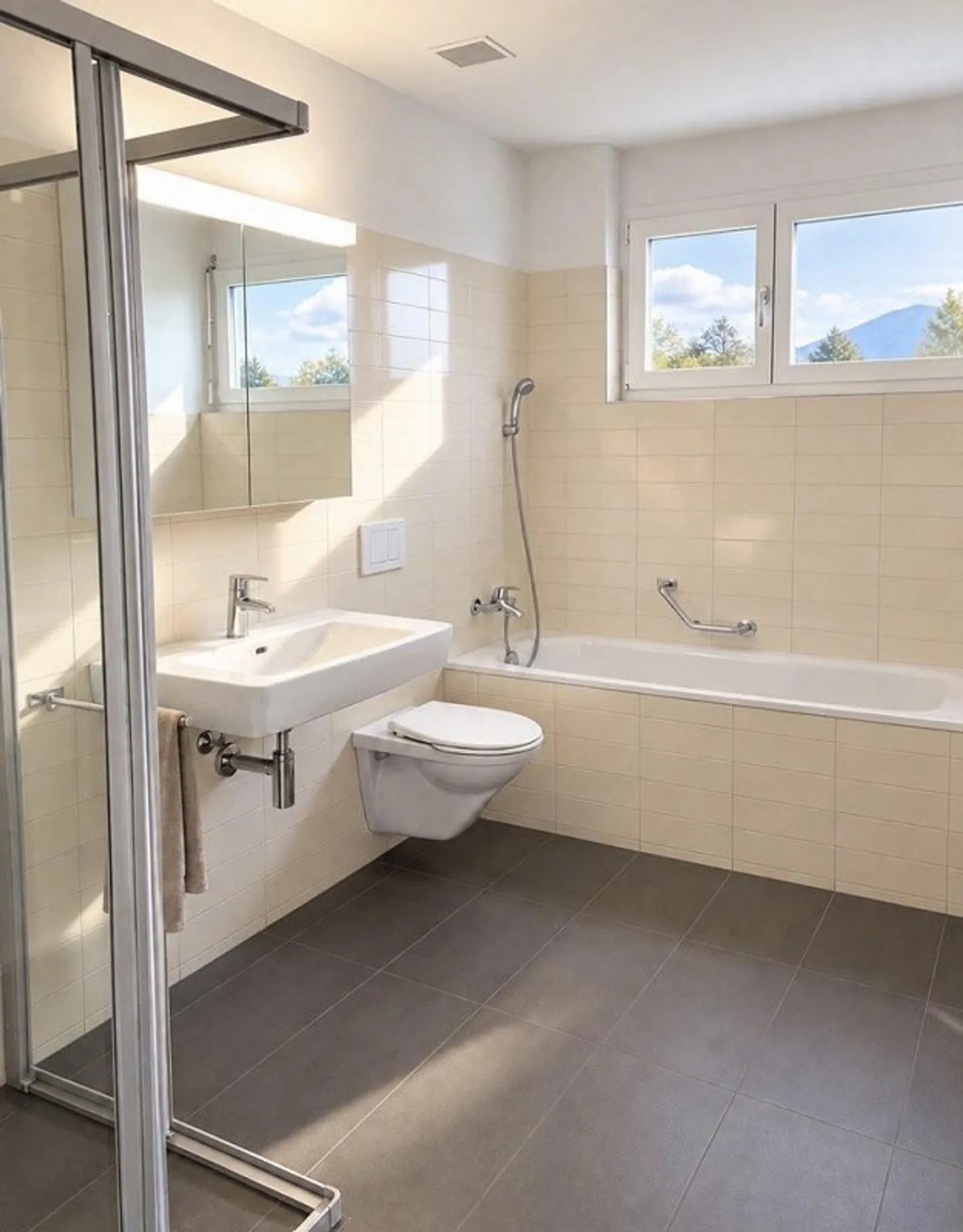 Attico con vista montagna in posizione privilegiata - Foto 6 di 9
