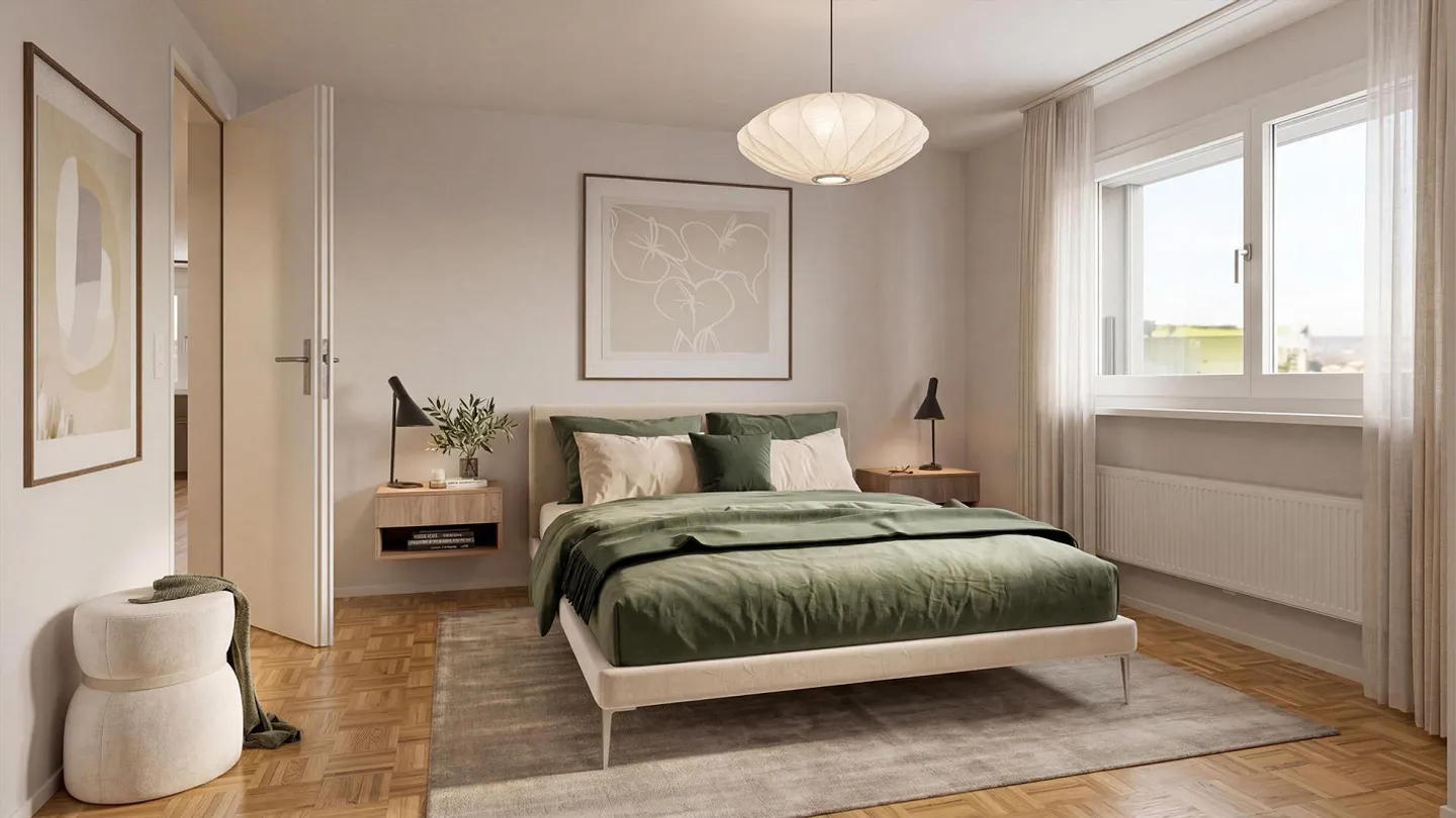 Appartamento 4.5 stanze a Oberwil - Vivere in città, vivere naturalmente - Foto 6 di 10