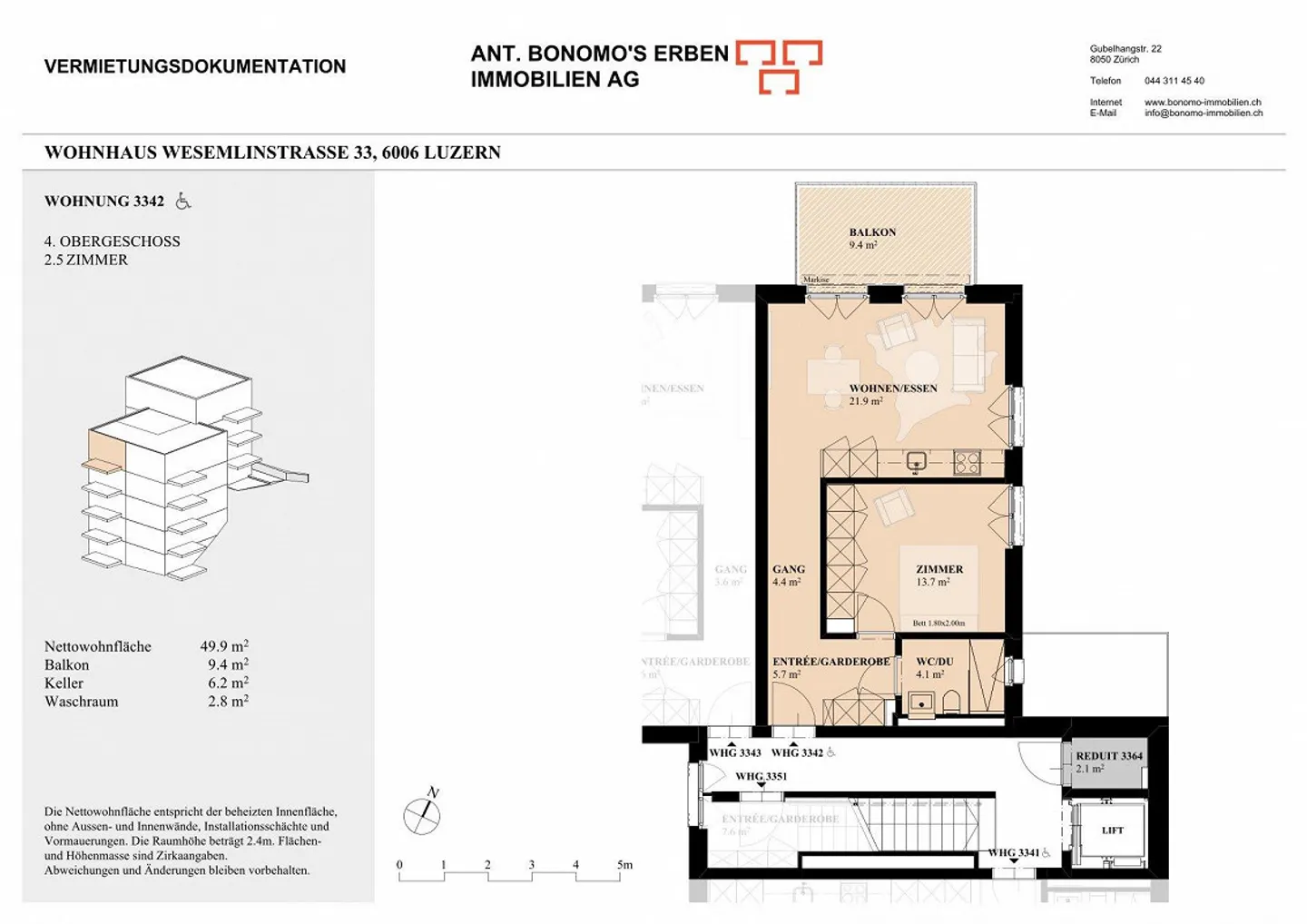 Vivere modernamente nel cuore di Lucerna - urbano, tranquillo e centrale - Foto 10 di 13