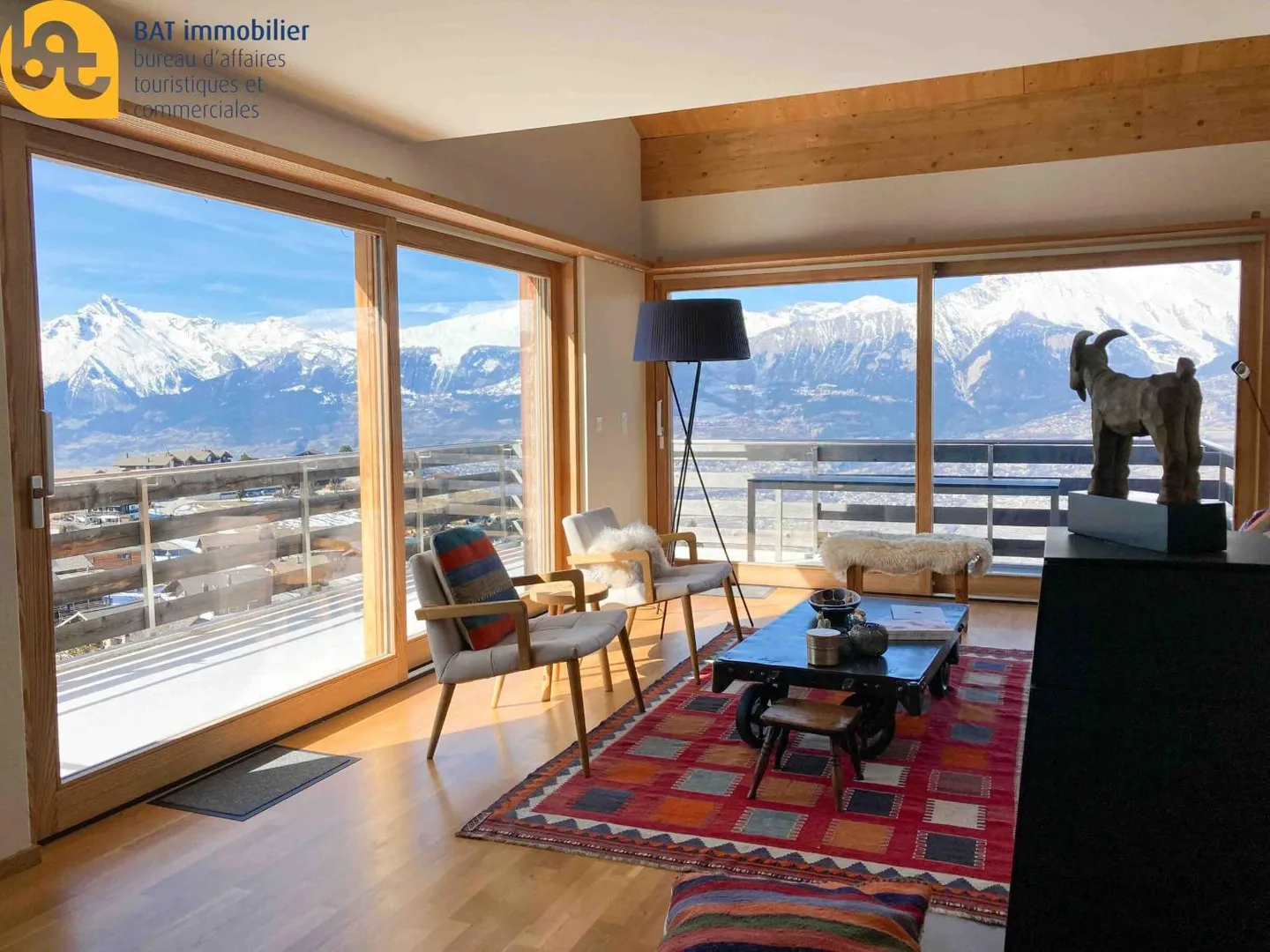 Winter Season in Nax - Balcony of Heaven 4.5 Rooms - Photo 5 of 13