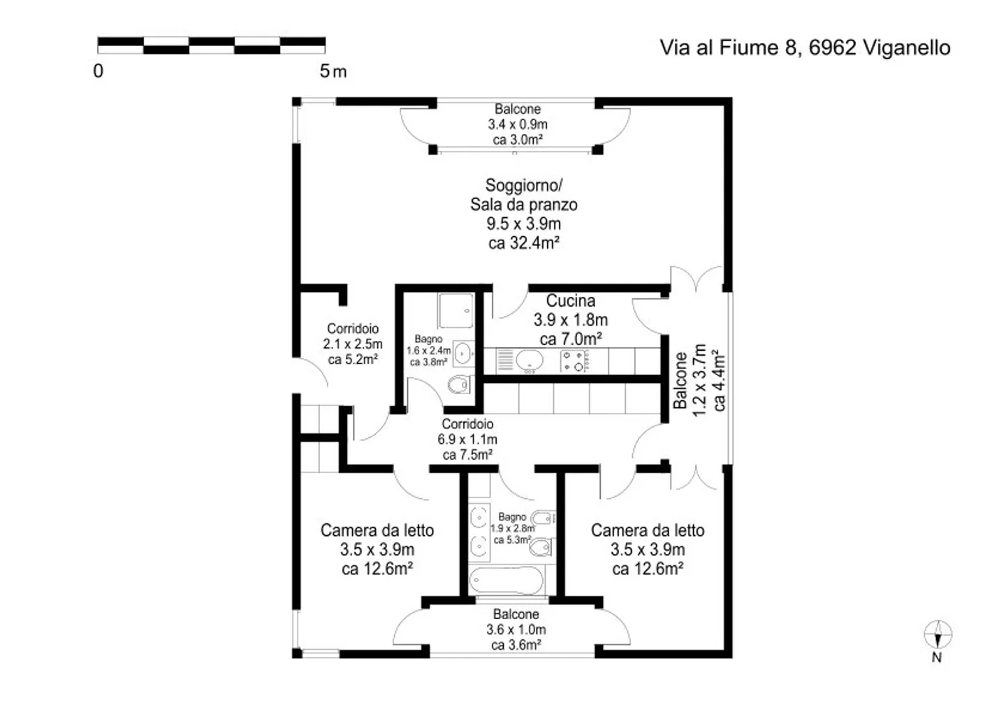 Près de la nouvelle université de Lugano - Photo 11 sur 11