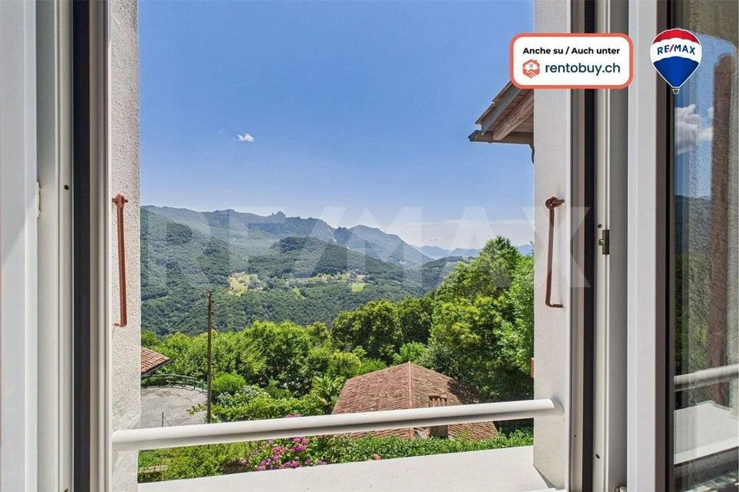CORTICIASCA (TI): 5½ Zimmer mit Garten, atemberaubender offener Aussicht und renovierten Ausstattungen - Foto 1 von 13