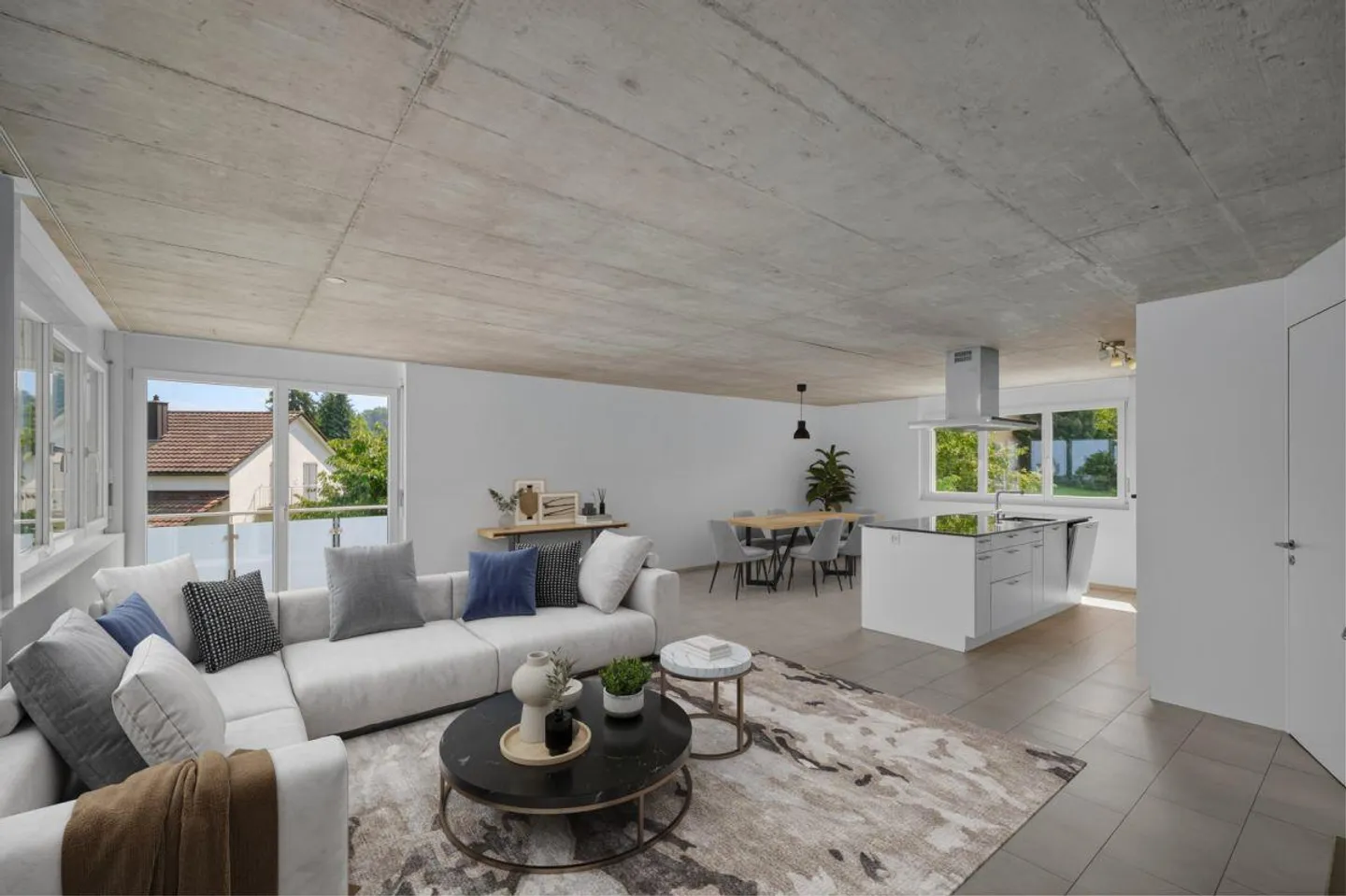 Vivere moderno con vista sul Lago di Costanza e bel giardino - Foto 3 di 14