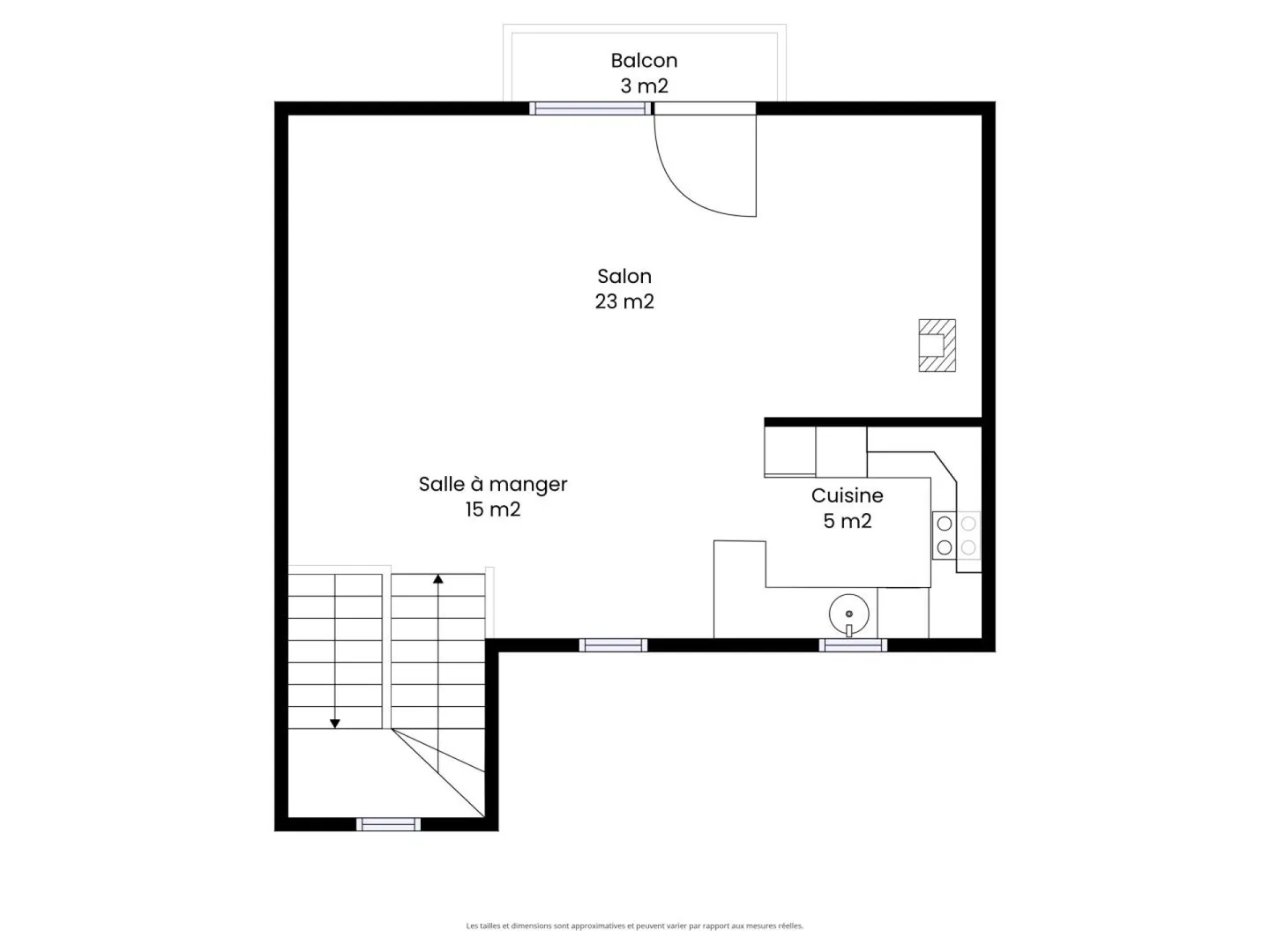 Duplex 4.5 rooms in St-Imier - Photo 14 of 15