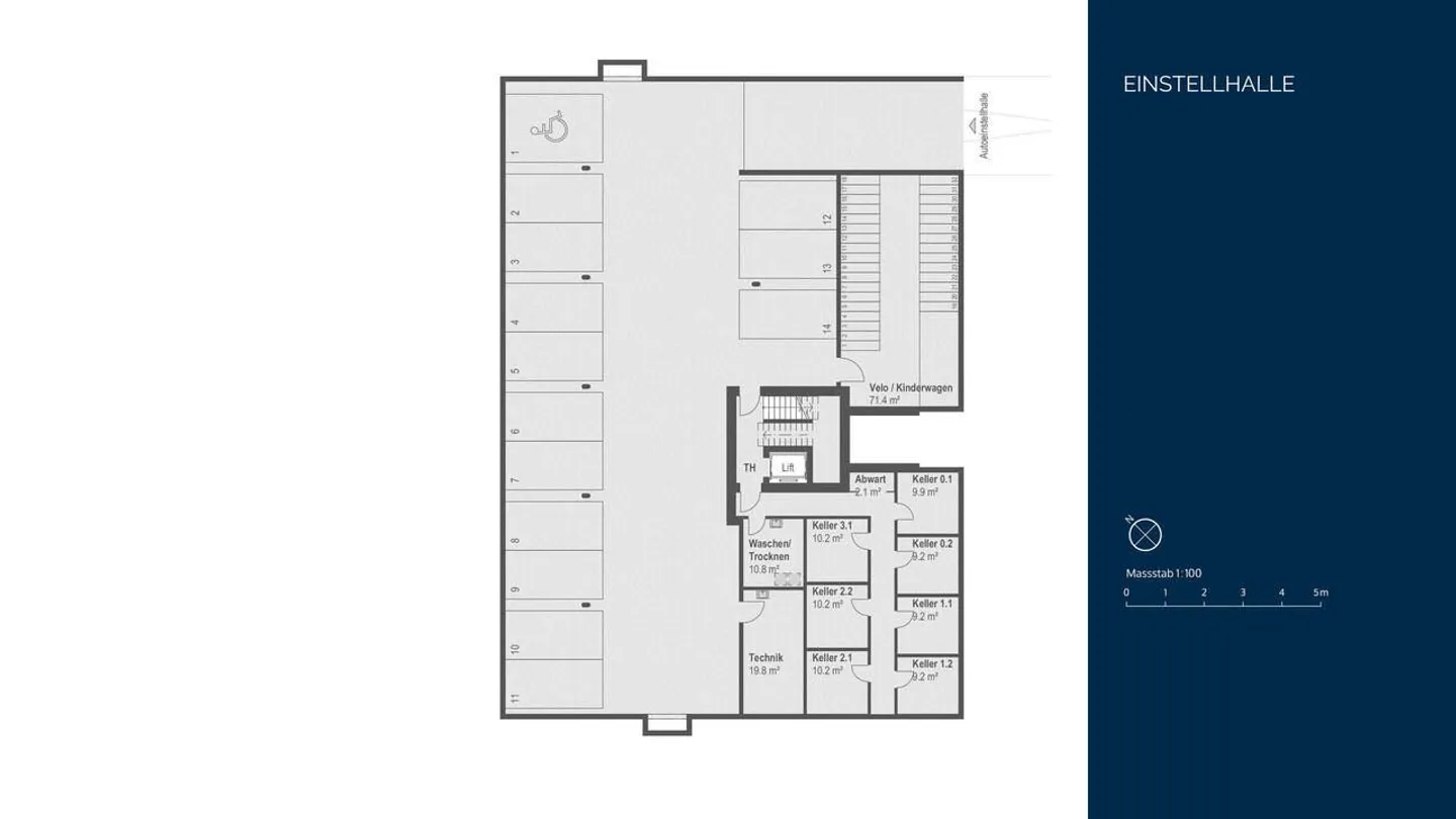 3½-Room Garden Apartment - Living with Privacy, Light, and Nature - Photo 9 of 10