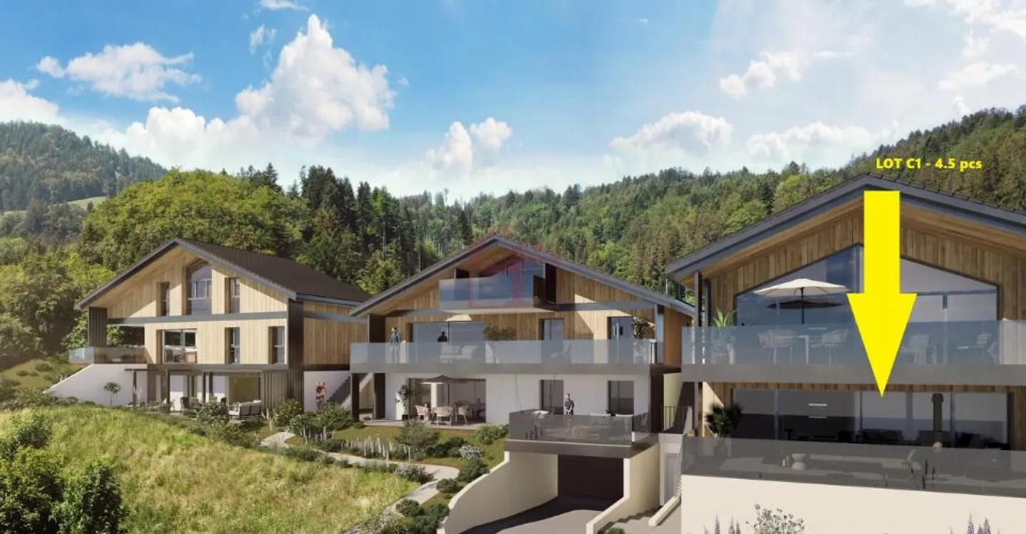 Chalets exclusifs à Gruyère - Photo 2 sur 13